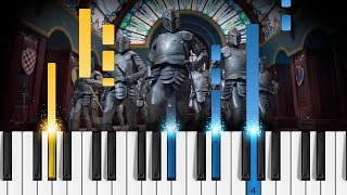 Descendants 3  Night Falls  Piano Tutorial  Piano Cover [upl. by Otrebide]