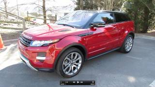 2012 Range Rover Evoque Coupe Pure Plus Dynamic Start Up Exhaust and In Depth Tour [upl. by Adoc]