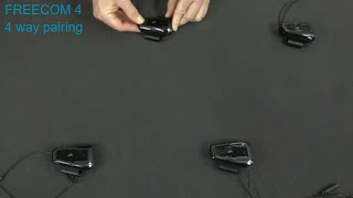 FREECOM 4 Four way Bluetooth pairing [upl. by Pagas]