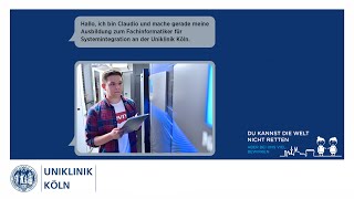 Ausbildung IT – Fachinformatikerin für Systemintegration I Uniklinik Köln [upl. by Anaehr]