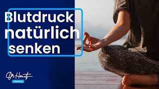 Bluthochdruck senken ohne Medikamente  die Top 3 Ansatzpunkte [upl. by Serica]