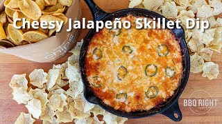 Cheesy Jalapeño Skillet Dip [upl. by Airlia]