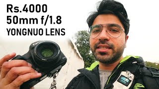 Rs4000 Yongnuo 50mm f18 Lens Review Photography Vlog [upl. by Lan858]