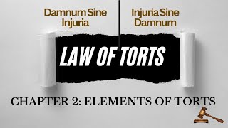 Elements of Tort  Law of Torts [upl. by Freemon51]