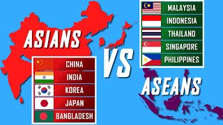 АSEANS vs ASIANS Countries Comparison [upl. by Shih458]