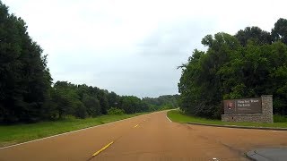 Road Trip 189  Natchez Trace Parkway  Mile 0 to Mile 15  Emerald Mound [upl. by Nyraf]