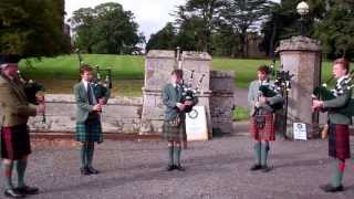 Mairis Wedding Bagpipes Scone Palace Perth Perthshire Scotland [upl. by Audra92]