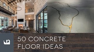 50 Concrete Floor Ideas [upl. by Junius]