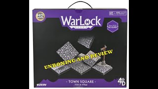 Warlock Tiles  Town Square  Unboxing and Review [upl. by Savdeep]