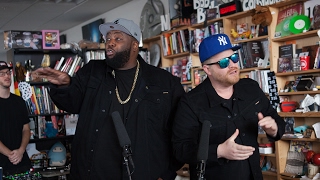 Run The Jewels NPR Music Tiny Desk Concert [upl. by Harrak198]