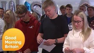 Students Open Their GCSE Results Live on Air  Good Morning Britain [upl. by Eninotna31]