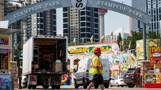 The Calgary Stampede begins after 1year absence [upl. by Beeson]