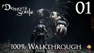 Demons Souls Remake  Walkthrough Part 1 Gates of Boletaria [upl. by Hollister]