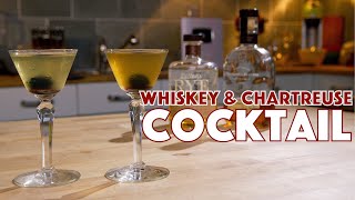 🔞 Chartreuse Cocktail 2 Ways Whiskey amp Chartreuse [upl. by Reivad]