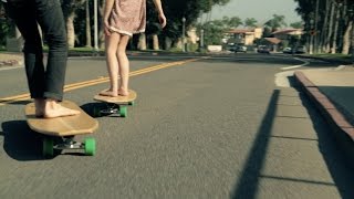 Hamboards crew longboard sessions  surf amp skate [upl. by Aiepoissac]