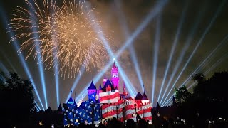 Full Show  Disneyland July 4th 2021 Fireworks  Best View  Independence Day amp Mickey’s Mix Magic [upl. by Linea]