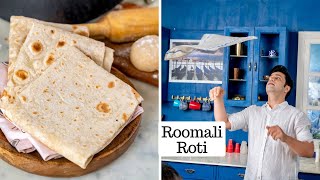 Rumali Roti at home  Roomali Roti Easy Process  रुमाली रोटी घर पर  Kunal Kapur Bread Recipes [upl. by Orth469]