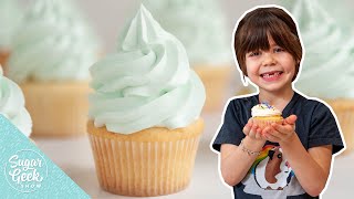 The BEST Moist amp Fluffy Vanilla Cupcake Recipe [upl. by Guinevere]