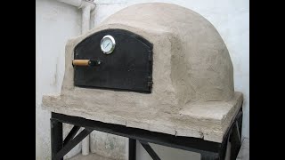 Horno de barro argentino tradicional paso a paso  Traditional argentine clay oven step by step [upl. by Ahsea]