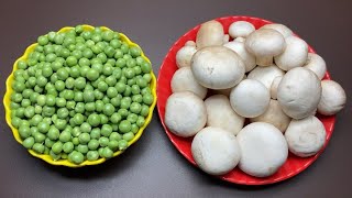 Matar Mushroom Recipe  घर पर बनाये एकदम रेस्टोरेंट जैसा मटर मशरुम की सब्ज़ी  Mushroom Recipe [upl. by Trace]