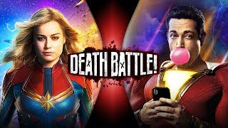 Captain Marvel VS Shazam Marvel VS DC Comics  DEATH BATTLE [upl. by Ree615]