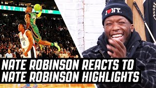 Nate Robinson Reacts To Nate Robinson Highlights  The Reel [upl. by Woodall938]