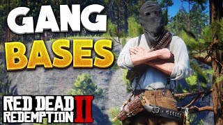 Red Dead Redemption 2 All Gang Hideout Locations RDR2 Gameplay [upl. by Dorise]