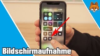 iPhone 11 Bildschirmaufnahme mit Ton  einfache Anleitung 📲🔴 [upl. by Novick996]