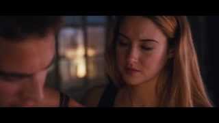 Divergent Teaser Clip  Tris and Fours kiss [upl. by Assylem]