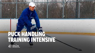 iTrain Hockey Puck Handling Training Intensive [upl. by Adnwahs]