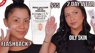 new 2 DAY WEAR  CHARLOTTE TILBURY INVISIBLE UV FLAWLESS PRIMER SPF 50 oily skin MagdalineJanet [upl. by Anert]