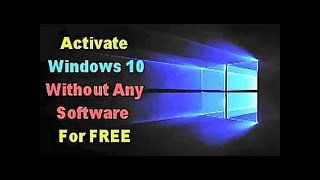 how to activate windows 10 with text file in easy way [upl. by Wye591]