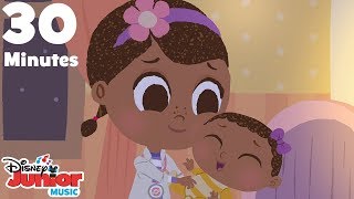 Rockabye Baby 30 Minute Version 🍼  🎼 Disney Junior Music Nursery Rhymes  Disney Junior [upl. by Isadore953]