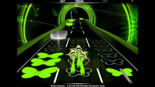 In The Hall of the Mountain King Techno Remix in AudioSurf [upl. by Aylward297]