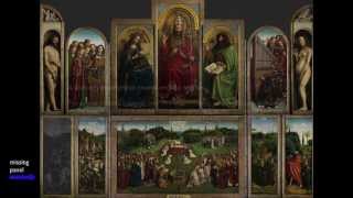 Van Eyck Ghent Altarpiece 1 of 2 [upl. by Lahtnero]