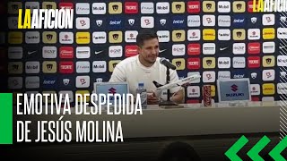 quotEstas lágrimas no son de tristezaquot Jesús Molina se va para jugar y disfrutar a sus hijos [upl. by Alegnasor]