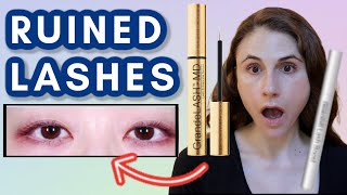 The TRUTH about LASH SERUMS GrandeLASH RevitaLASH Lash Boost Dr Dray [upl. by Karlotte138]