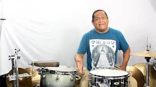 Aprende a tocar cumbia en la bateria paso a paso con Manuel mane Ramirez [upl. by Ennael]