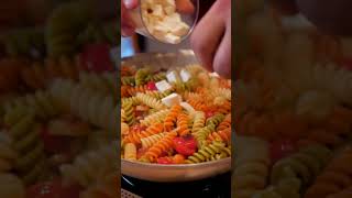 Lets Make A Simple Fusilli Pasta Recipe Shorts [upl. by Akima101]