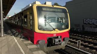 Züge auf der Stadtbahn am SBahnhof Savignyplatz [upl. by Alomeda]