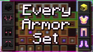 Rating EVERY Armor Set in Hypixel Skyblock [upl. by Colton266]