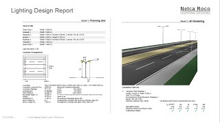 How to generate a Road Lighting Design Calculation Report in Dialux evo [upl. by Saltzman]