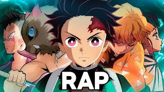 Demon Slayer Macro Rap  Cazadores de Demonios  Kyba ft Varios Artistas  Prod Leveller Beats [upl. by Atinat932]