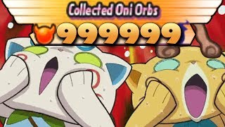 3 BEST Ways How To Farm amp Grind INFINITE ONI ORBS in Yokai Watch Blasters EASY [upl. by Lach]