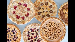 How to Make Beautifully Detailed Pie Crusts [upl. by Dhumma]