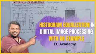 DIP14 Histogram equalization in digital image processing with example  EC Academy [upl. by Zirkle]