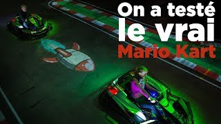 On a testé le vrai Mario Kart [upl. by Zephan47]