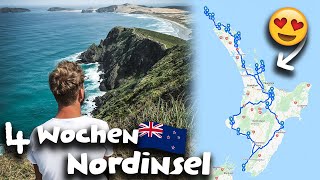 4 Wochen Neuseeland Rundreise Unsere Neuseeland Nordinsel Highlights und Reiseroute 🇳🇿 [upl. by Bobbette]