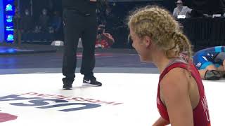 Helen Maroulis VS Jenna Burkert  Women’s freestyle 57 kg [upl. by O'Toole]