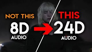 Billie Eilish  NDA 24D AUDIO  NOT 16D8D🎧 [upl. by Stacy]